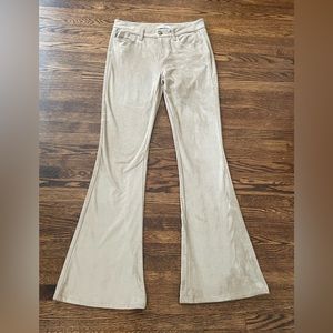 GUESS flare suede pants y2k